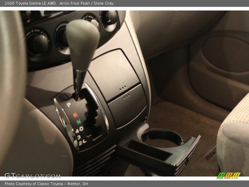 Arctic Frost Pearl / Stone Gray 2006 Toyota Sienna LE AWD