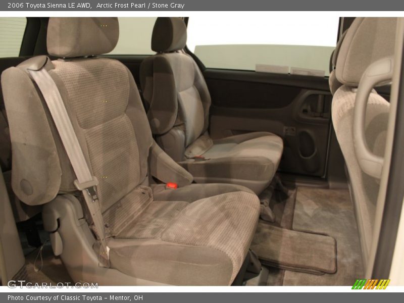 Arctic Frost Pearl / Stone Gray 2006 Toyota Sienna LE AWD