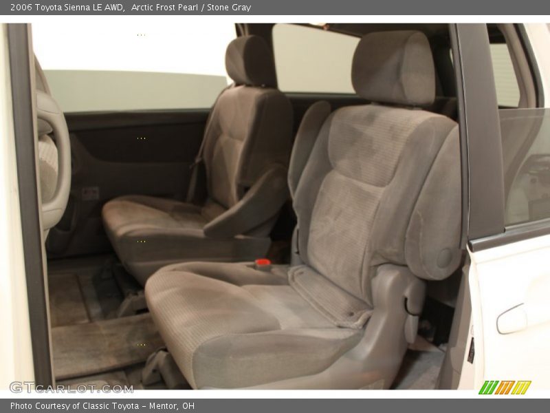 Arctic Frost Pearl / Stone Gray 2006 Toyota Sienna LE AWD