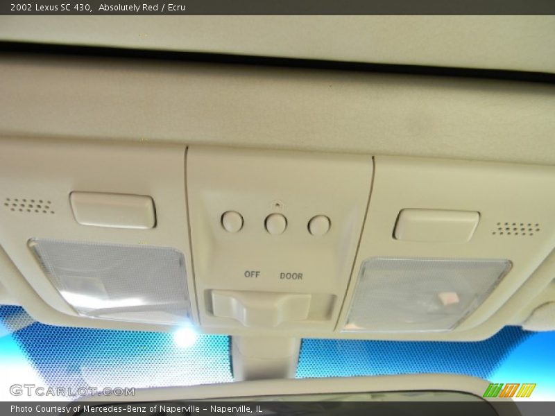 Absolutely Red / Ecru 2002 Lexus SC 430