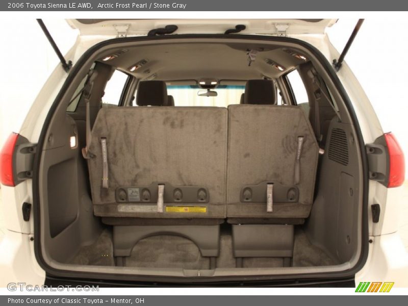 Arctic Frost Pearl / Stone Gray 2006 Toyota Sienna LE AWD