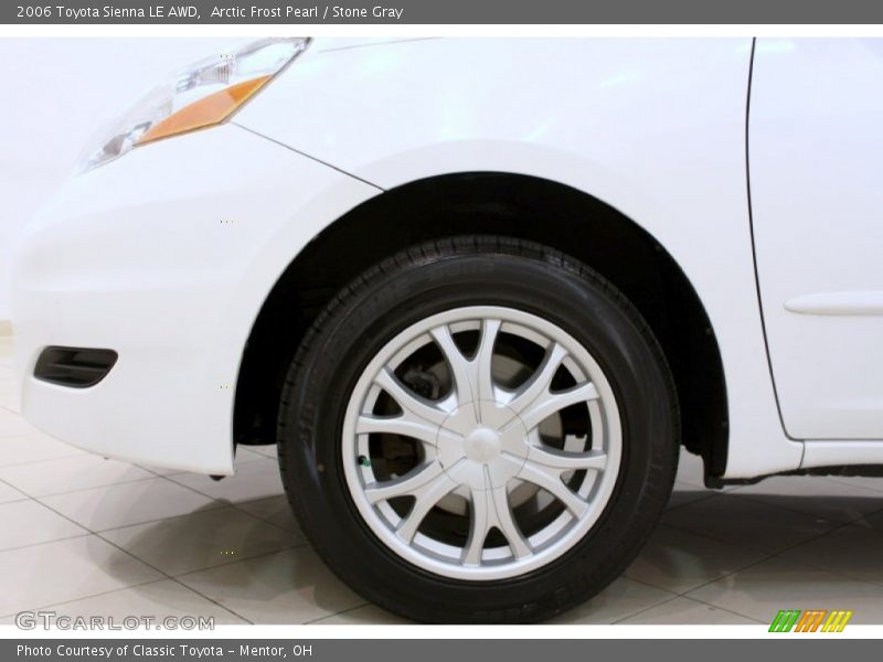 Arctic Frost Pearl / Stone Gray 2006 Toyota Sienna LE AWD
