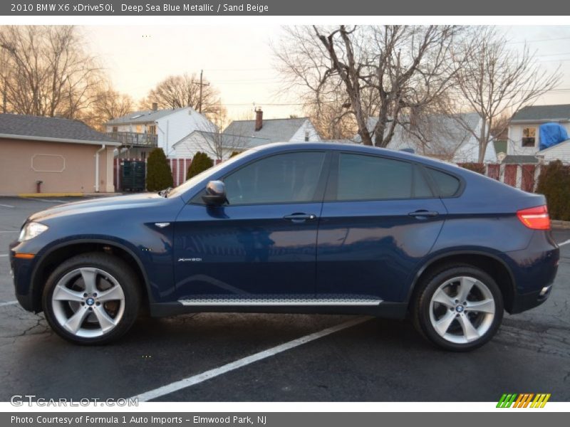  2010 X6 xDrive50i Deep Sea Blue Metallic