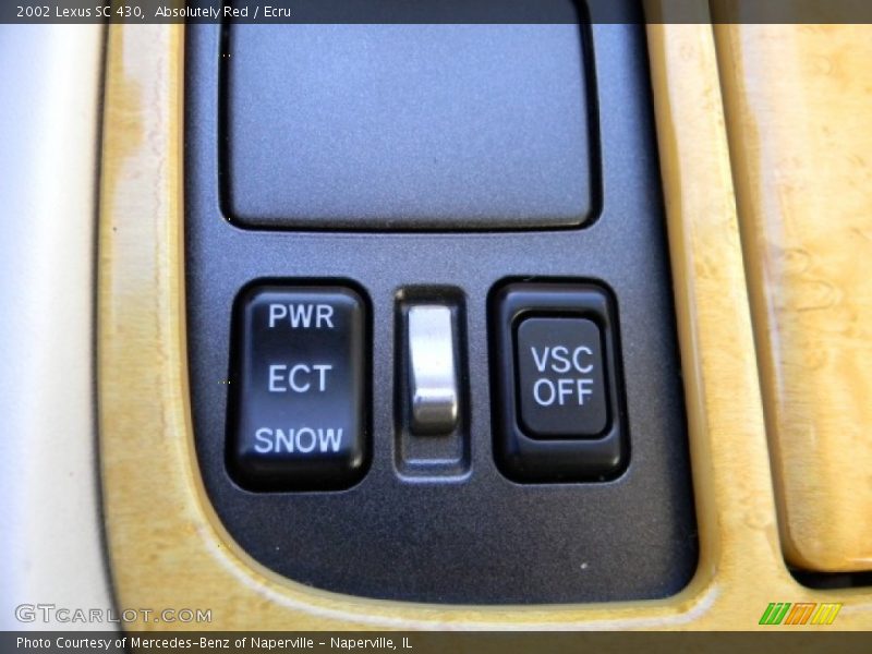 Absolutely Red / Ecru 2002 Lexus SC 430