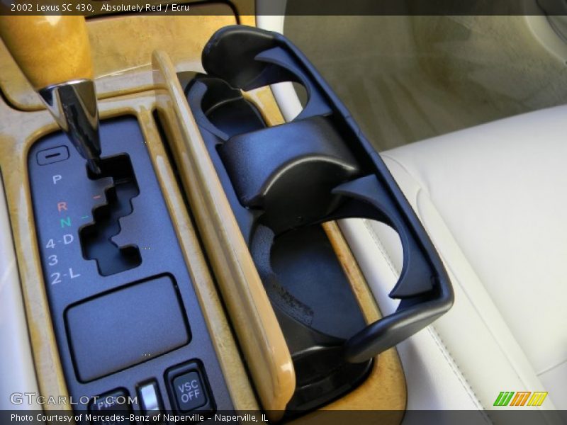 Absolutely Red / Ecru 2002 Lexus SC 430