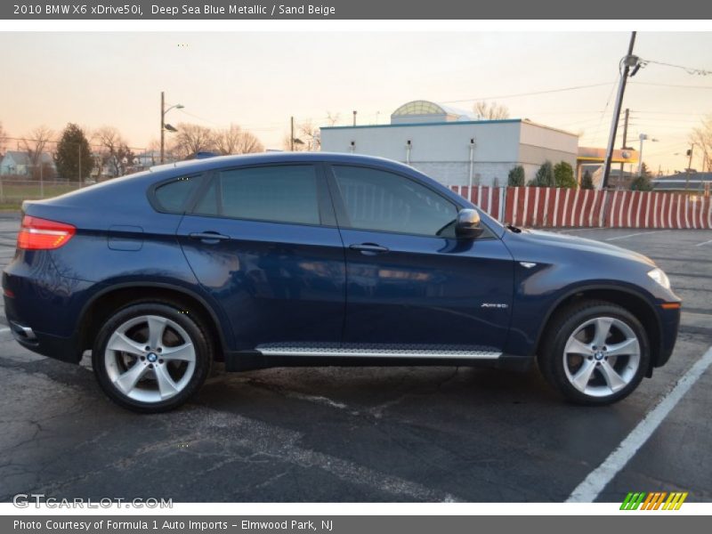  2010 X6 xDrive50i Deep Sea Blue Metallic