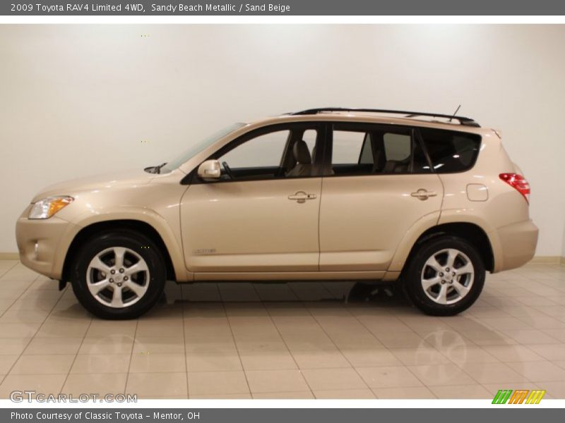  2009 RAV4 Limited 4WD Sandy Beach Metallic