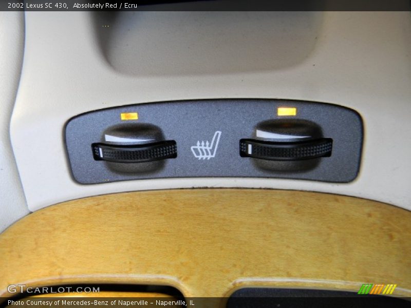 Absolutely Red / Ecru 2002 Lexus SC 430