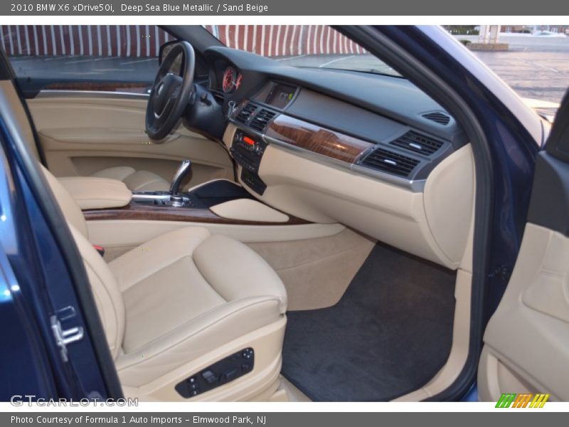  2010 X6 xDrive50i Sand Beige Interior