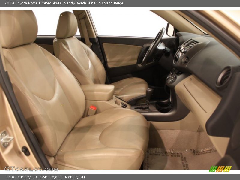 Sandy Beach Metallic / Sand Beige 2009 Toyota RAV4 Limited 4WD