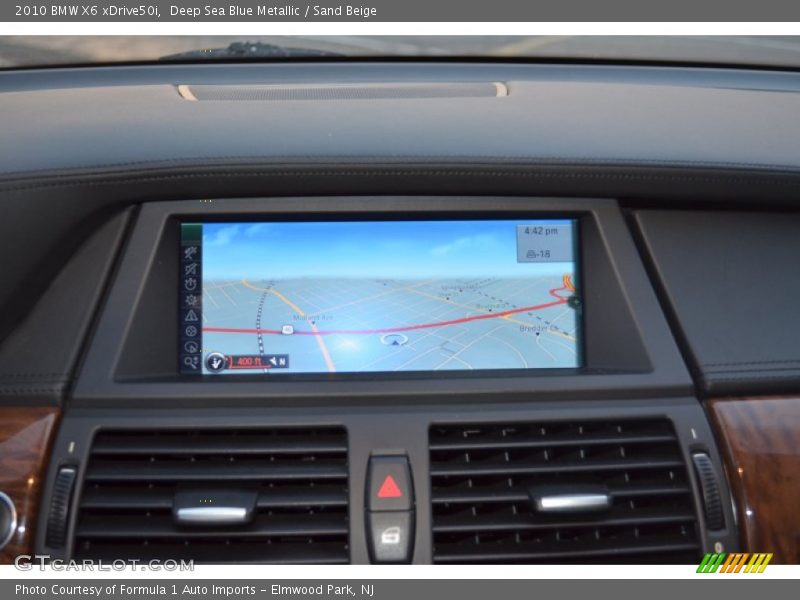 Navigation of 2010 X6 xDrive50i