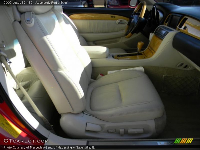 Absolutely Red / Ecru 2002 Lexus SC 430