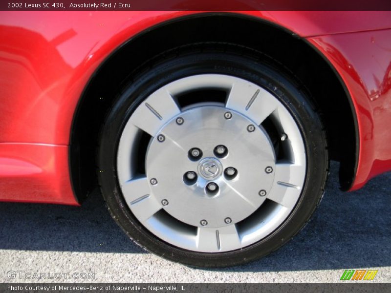 Absolutely Red / Ecru 2002 Lexus SC 430
