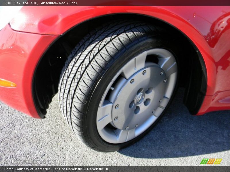 Absolutely Red / Ecru 2002 Lexus SC 430