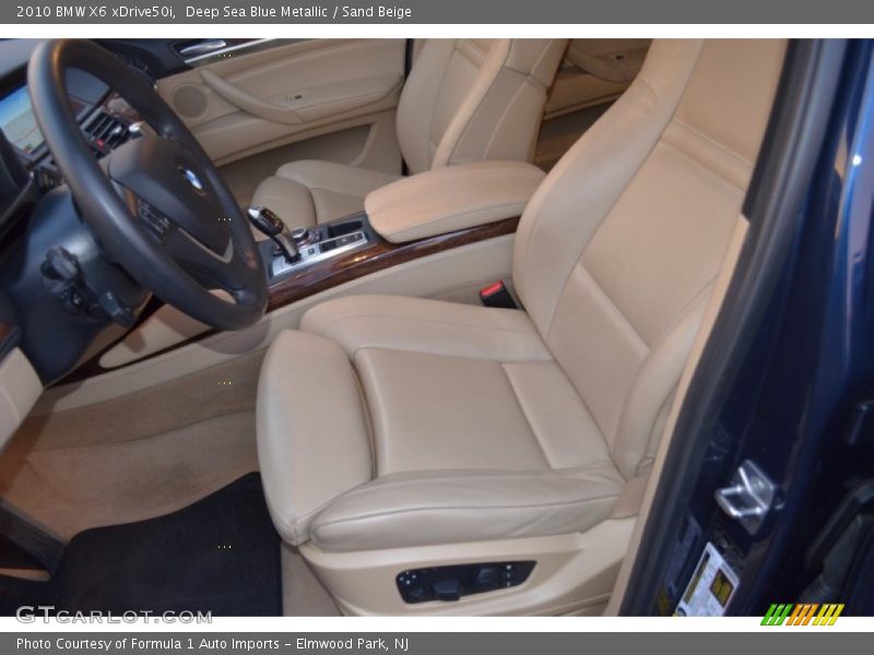  2010 X6 xDrive50i Sand Beige Interior