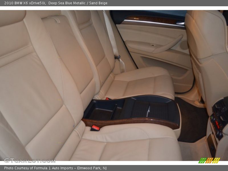Deep Sea Blue Metallic / Sand Beige 2010 BMW X6 xDrive50i