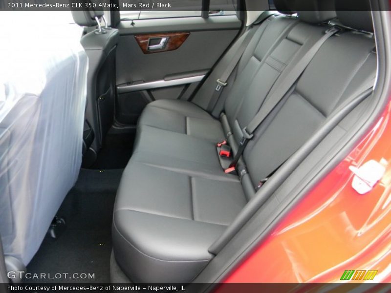 Mars Red / Black 2011 Mercedes-Benz GLK 350 4Matic