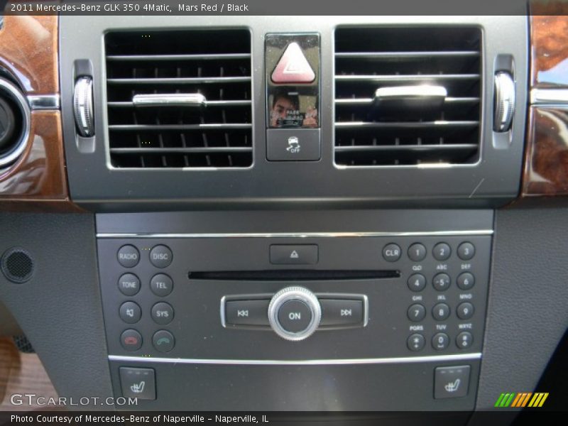 Mars Red / Black 2011 Mercedes-Benz GLK 350 4Matic
