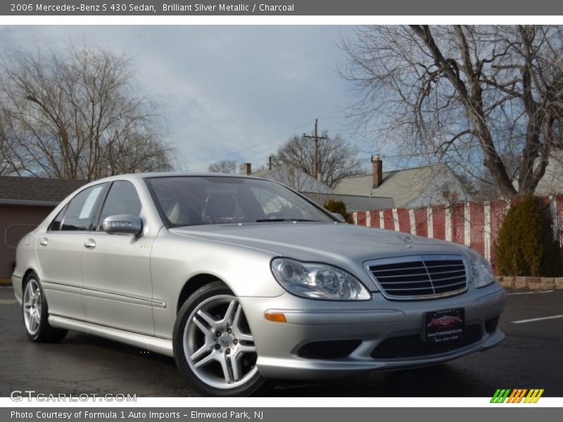 Brilliant Silver Metallic / Charcoal 2006 Mercedes-Benz S 430 Sedan