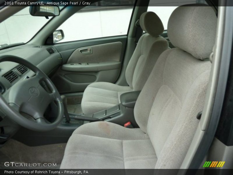 Antique Sage Pearl / Gray 2001 Toyota Camry LE