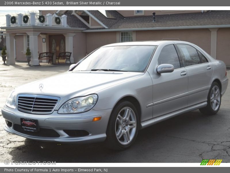 Brilliant Silver Metallic / Charcoal 2006 Mercedes-Benz S 430 Sedan
