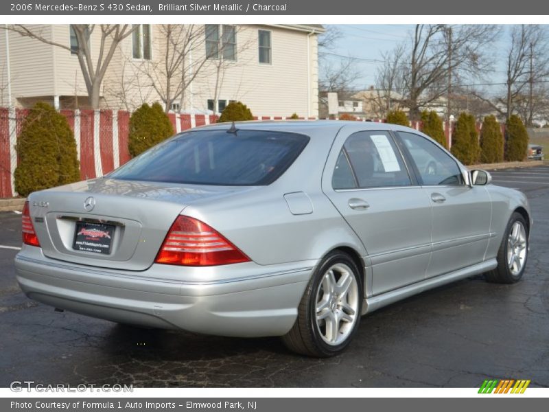 Brilliant Silver Metallic / Charcoal 2006 Mercedes-Benz S 430 Sedan