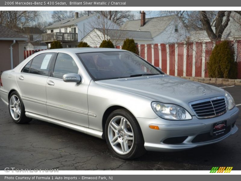 Brilliant Silver Metallic / Charcoal 2006 Mercedes-Benz S 430 Sedan