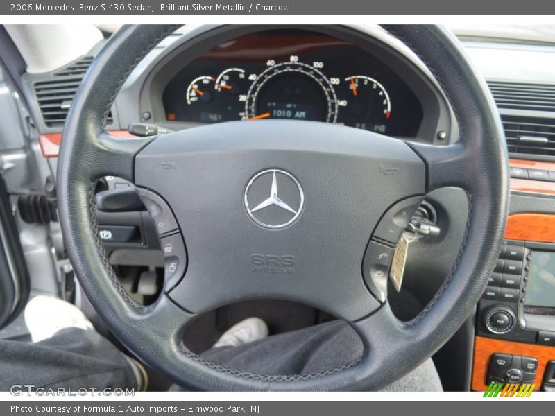 Brilliant Silver Metallic / Charcoal 2006 Mercedes-Benz S 430 Sedan