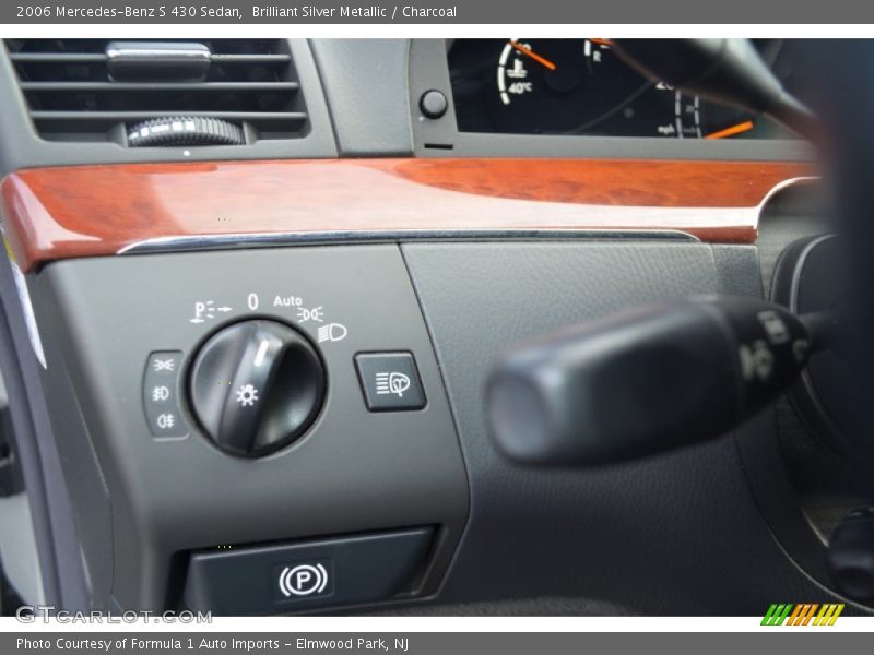 Brilliant Silver Metallic / Charcoal 2006 Mercedes-Benz S 430 Sedan