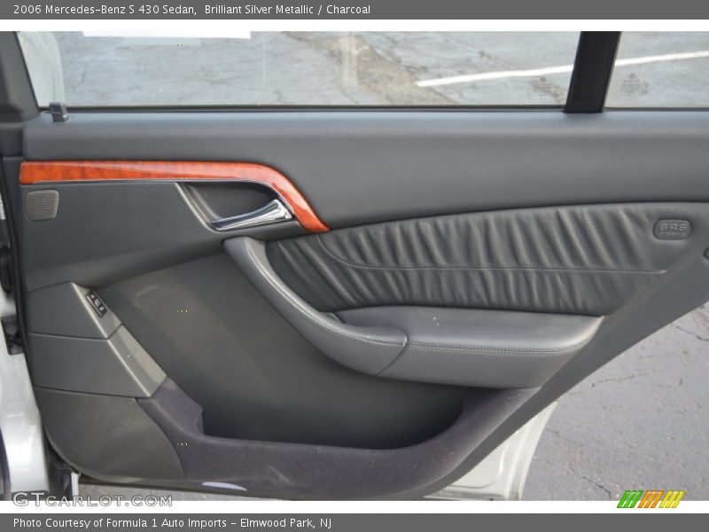 Brilliant Silver Metallic / Charcoal 2006 Mercedes-Benz S 430 Sedan
