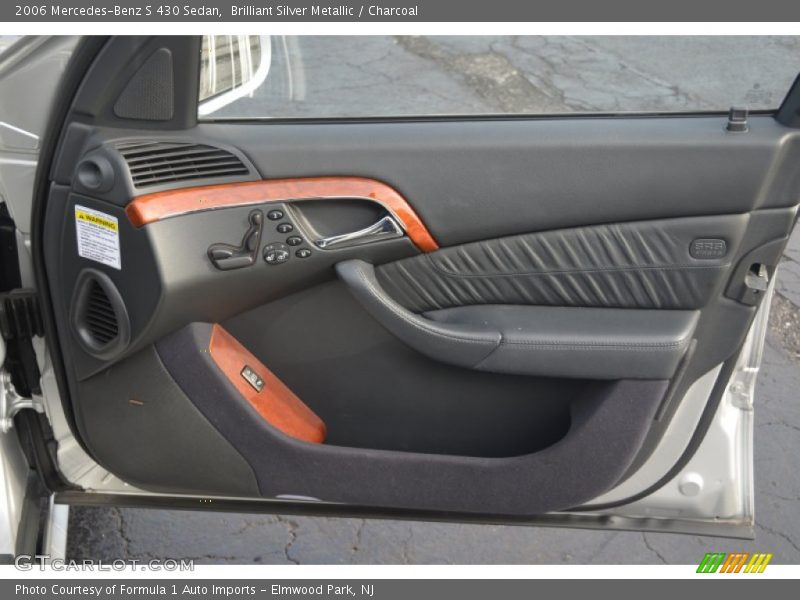 Brilliant Silver Metallic / Charcoal 2006 Mercedes-Benz S 430 Sedan