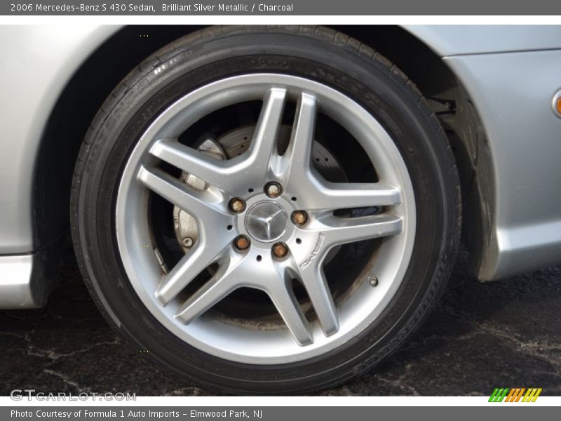Brilliant Silver Metallic / Charcoal 2006 Mercedes-Benz S 430 Sedan