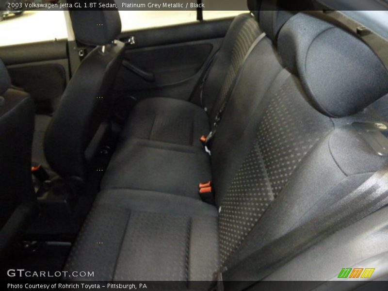 Platinum Grey Metallic / Black 2003 Volkswagen Jetta GL 1.8T Sedan