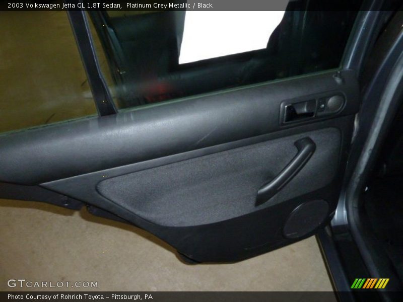 Platinum Grey Metallic / Black 2003 Volkswagen Jetta GL 1.8T Sedan
