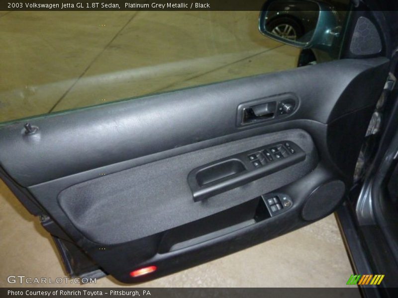 Platinum Grey Metallic / Black 2003 Volkswagen Jetta GL 1.8T Sedan