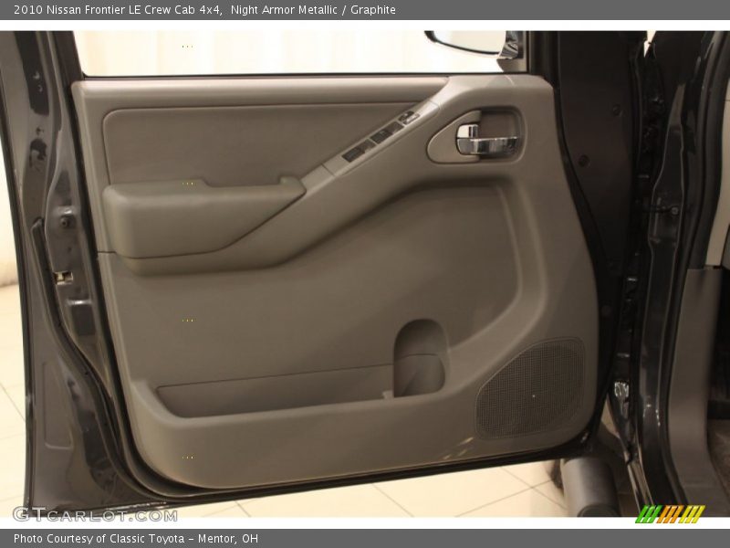Night Armor Metallic / Graphite 2010 Nissan Frontier LE Crew Cab 4x4