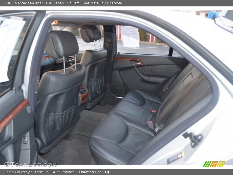 Brilliant Silver Metallic / Charcoal 2003 Mercedes-Benz S 430 Sedan