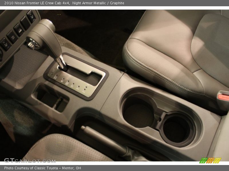 Night Armor Metallic / Graphite 2010 Nissan Frontier LE Crew Cab 4x4