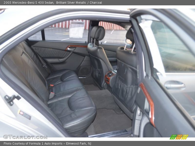 Brilliant Silver Metallic / Charcoal 2003 Mercedes-Benz S 430 Sedan