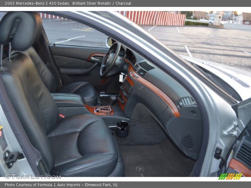 Brilliant Silver Metallic / Charcoal 2003 Mercedes-Benz S 430 Sedan