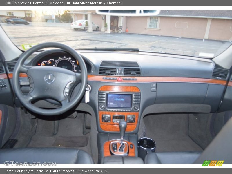 Brilliant Silver Metallic / Charcoal 2003 Mercedes-Benz S 430 Sedan