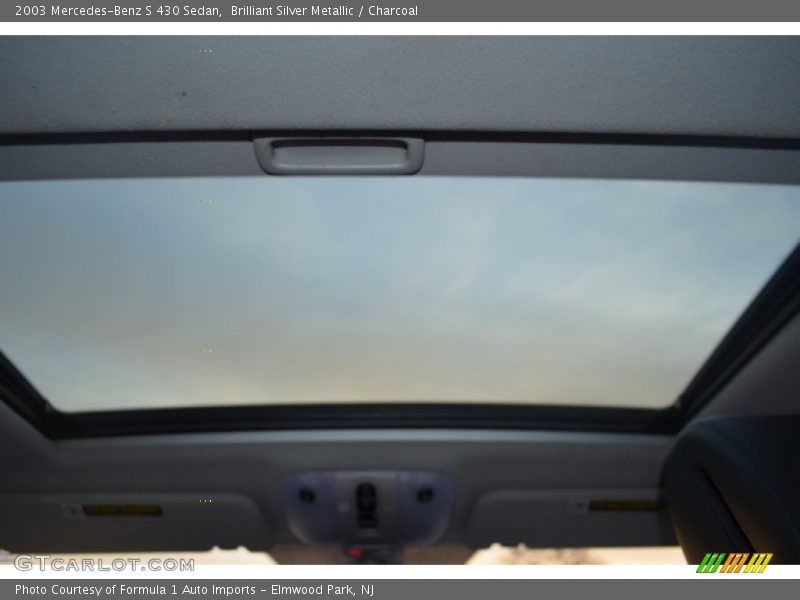 Brilliant Silver Metallic / Charcoal 2003 Mercedes-Benz S 430 Sedan