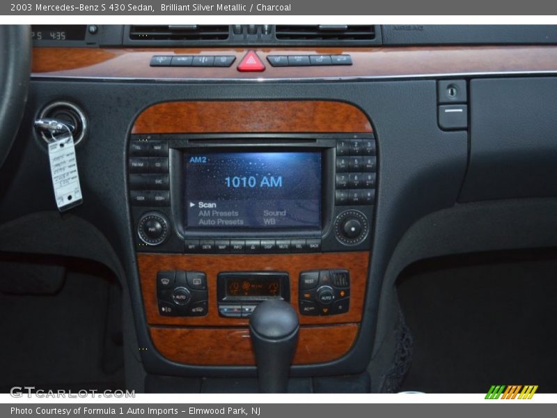 Brilliant Silver Metallic / Charcoal 2003 Mercedes-Benz S 430 Sedan