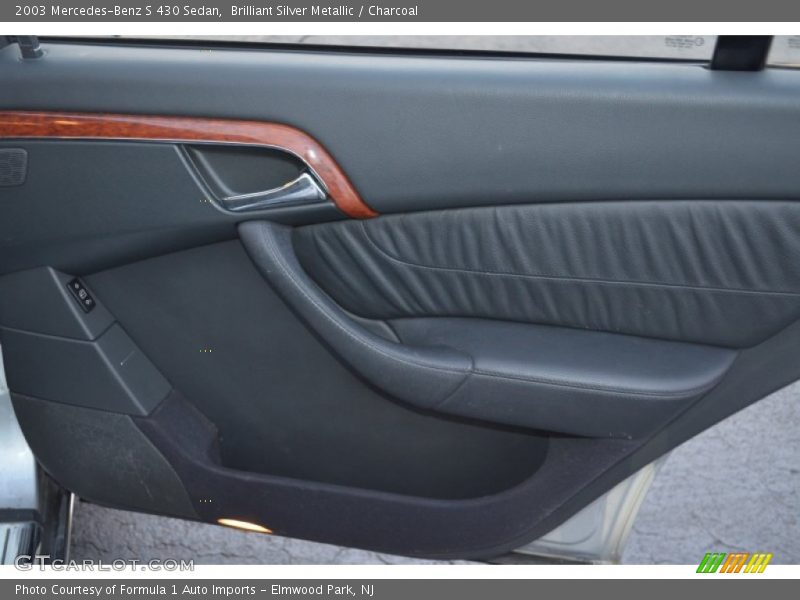 Brilliant Silver Metallic / Charcoal 2003 Mercedes-Benz S 430 Sedan