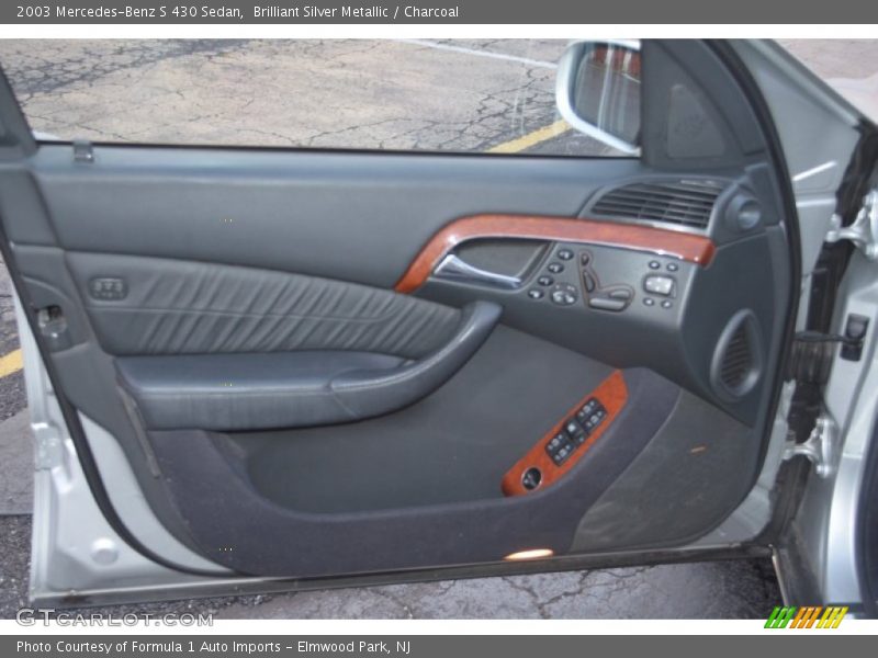 Brilliant Silver Metallic / Charcoal 2003 Mercedes-Benz S 430 Sedan