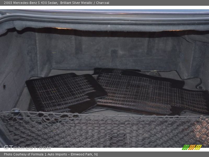 Brilliant Silver Metallic / Charcoal 2003 Mercedes-Benz S 430 Sedan