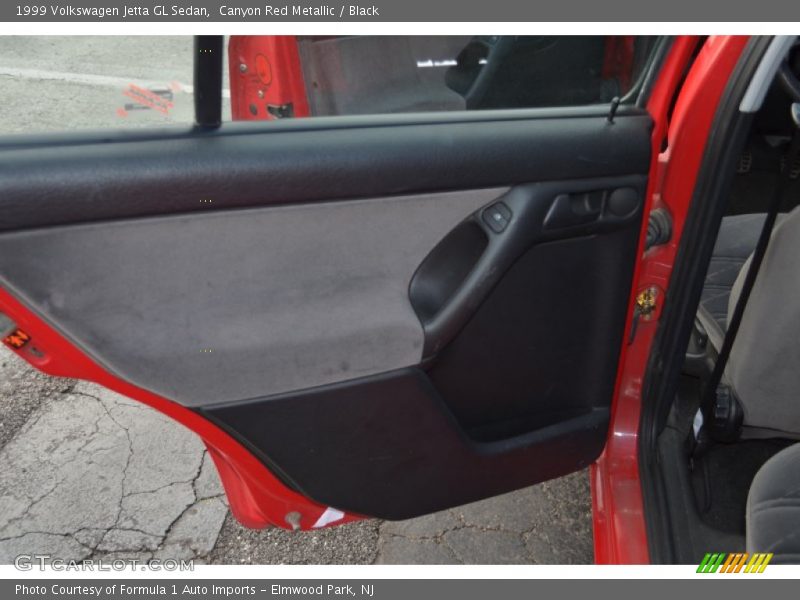 Canyon Red Metallic / Black 1999 Volkswagen Jetta GL Sedan