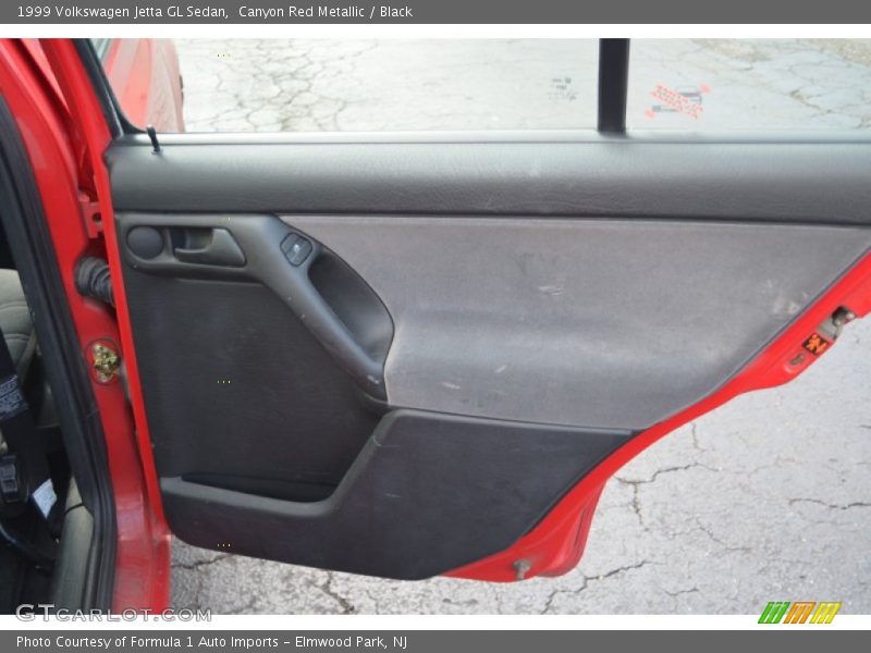 Canyon Red Metallic / Black 1999 Volkswagen Jetta GL Sedan