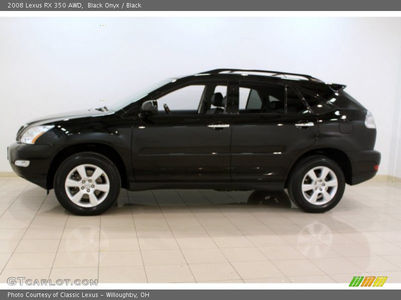 Black Onyx / Black 2008 Lexus RX 350 AWD