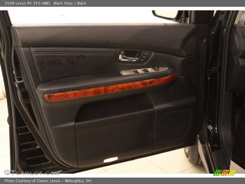 Black Onyx / Black 2008 Lexus RX 350 AWD